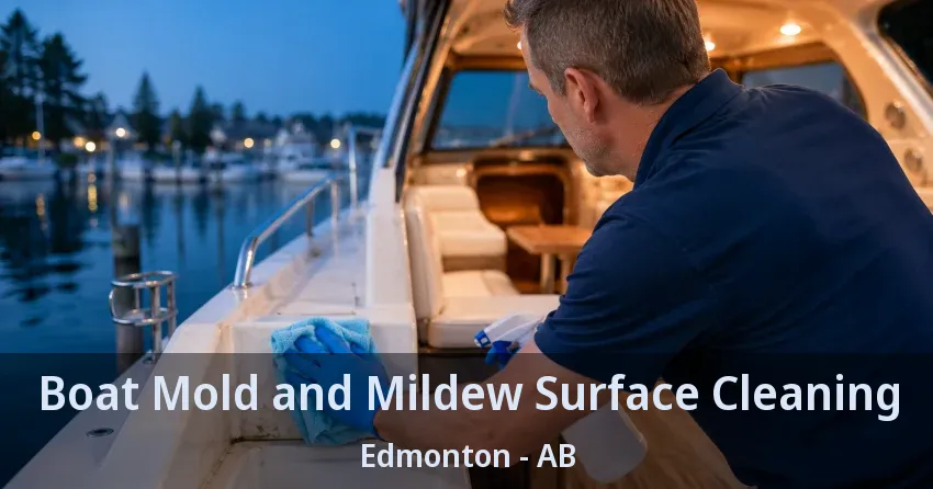 Boat Mold and Mildew Surface Cleaning Edmonton - AB