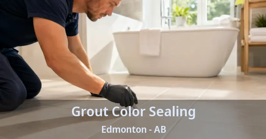 Grout Color Sealing Edmonton - AB